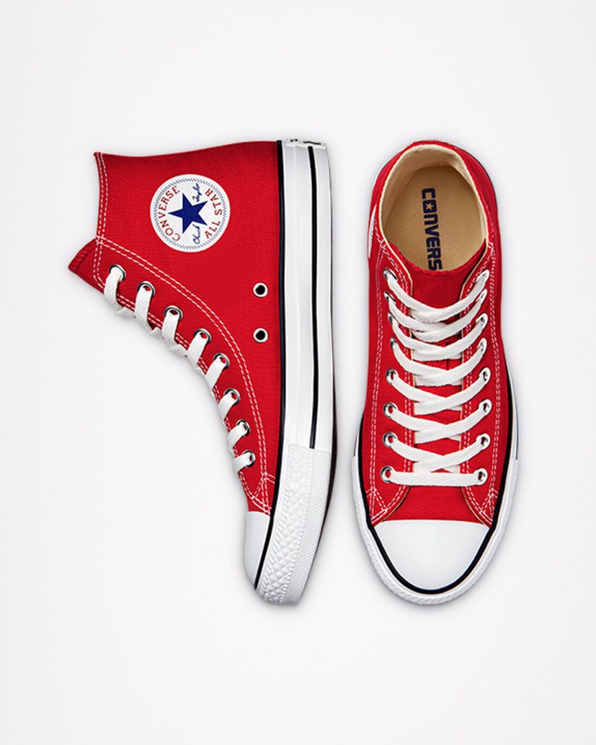 Dámské Boty Vysoké Converse Chuck Taylor All Star Classic Červené | CZ CPUG82